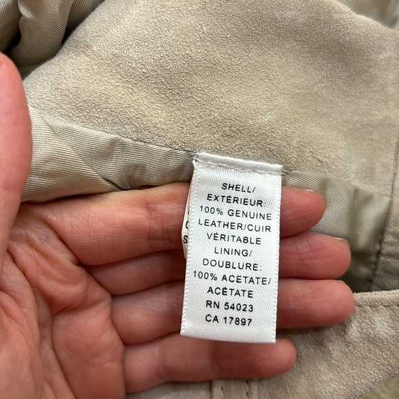 NWT Vintage Banana Republic Suede Bootcut Pants Size 10 - Picture 10 of 11